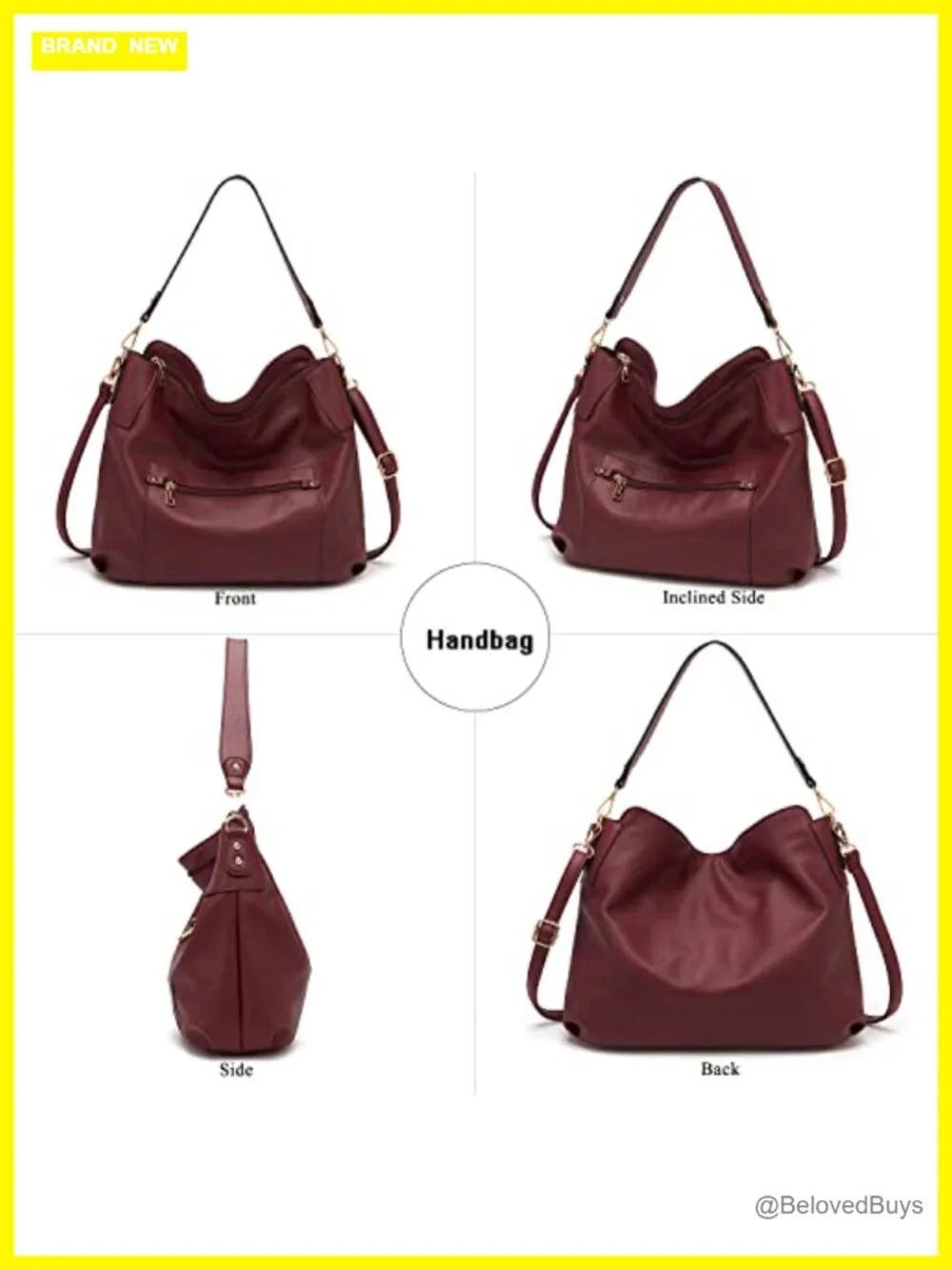 Large Crossbody Bag Set with Shoulder Bag Tote Hobo Purses and Wallet Set for